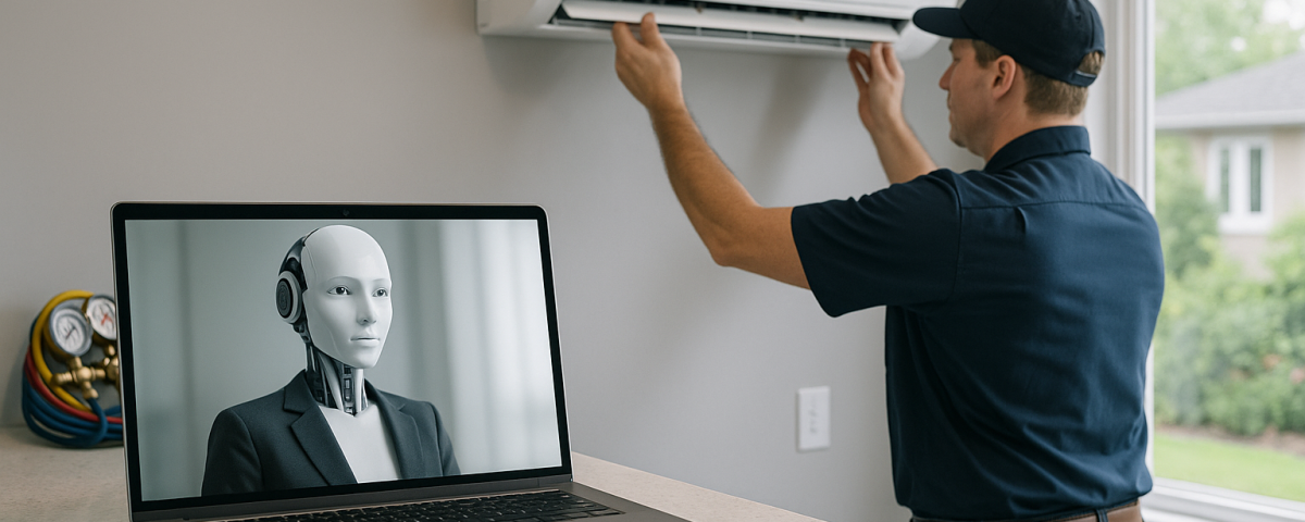 How an AI Receptionist Helps Home Service Businesses - HVAC Contractor
