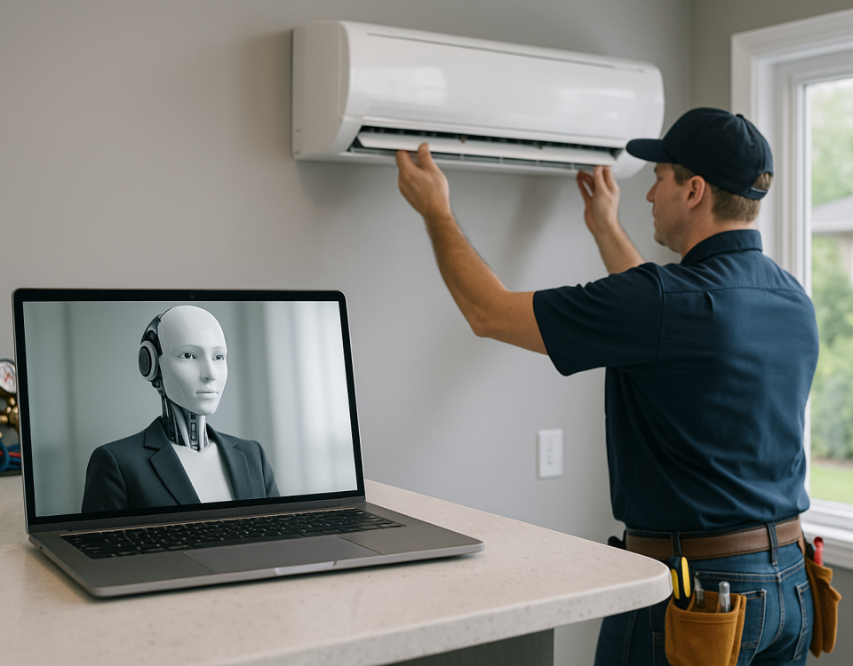 How an AI Receptionist Helps Home Service Businesses - HVAC Contractor